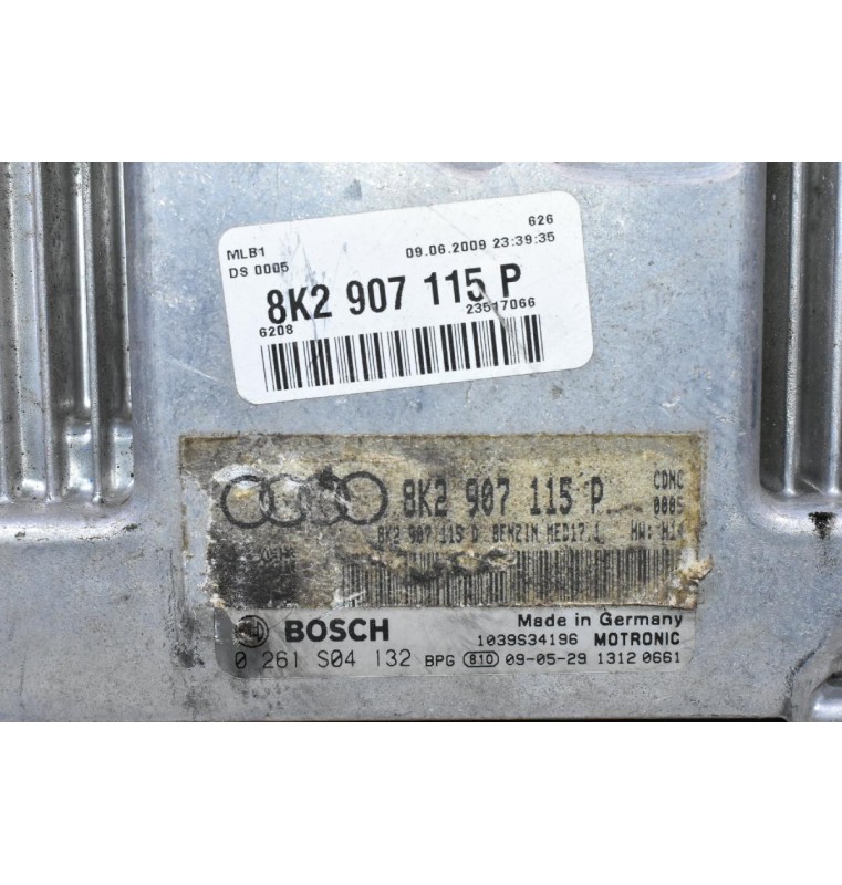 Εγκέφαλος Audi A4 2.0 CDN 2008-2015 BOSCH 8K2907115P 0261S04132 (A5 Q5) (Γνήσιο)