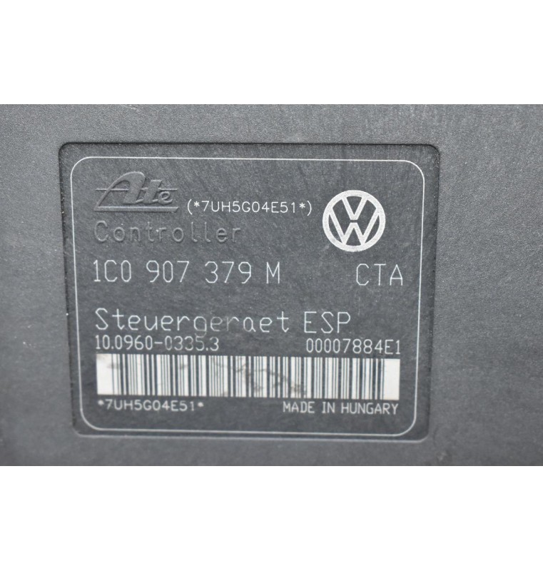 Μονάδα ABS Volkswagen Golf 1998-2004 1C0907379M 1J0614517J (Passat / Bora - Audi A3)