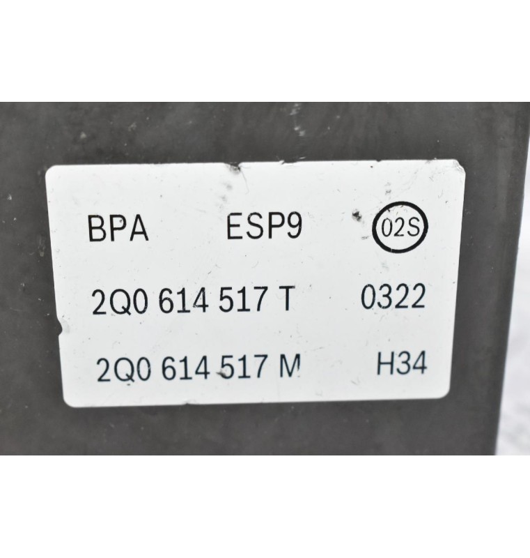 Μονάδα ABS Volkswagen Polo 2014-2022 2Q0614517T 2Q0614517M 0265258085 (Γνήσιο)