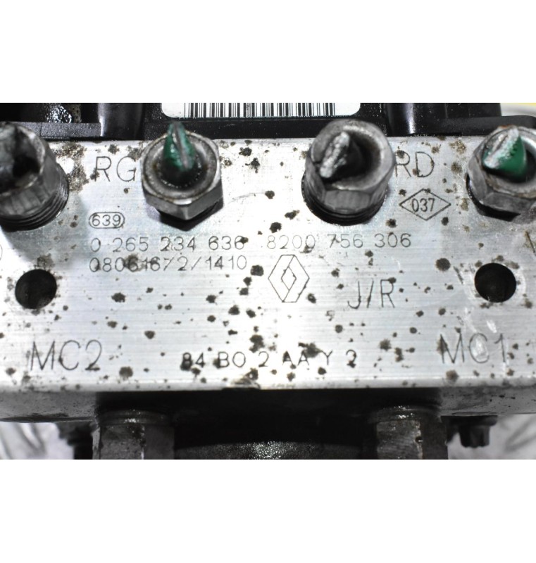 Μονάδα ABS Renault Scenic / Megane 2003-2020 8200756306 0265234636 0265950770