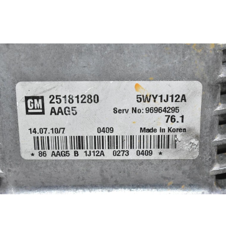 Εγκέφαλος Chevrolet Cruze 2008-2018 25181280 5WY1J12A 96964295