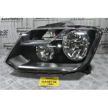 Φανάρι Volkswagen Amarok 2010-2018 (Εμπρός Αριστερό Γνήσιο) (Μικρή Φθορα Στο Τζαμι)