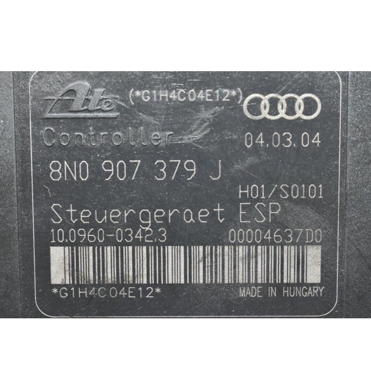 Μονάδα ABS Audi TT / S3 1998-2007 8N0907379J 8N0614517H (Γνήσια)