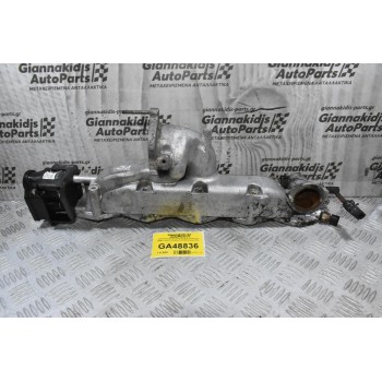 Πολλαπλή Εισαγωγής Hyundai Santa Fe D4EA 2005-2010 (Κλαπέ) (Σπασμένο Φίς)