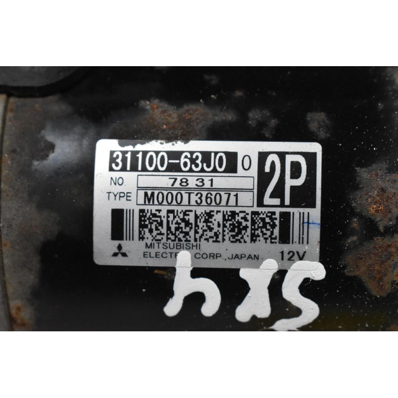 Μίζα Suzuki Swift SX4 Jimny Liana Wagon R+ Ignis 1.6 1.5 1.3 M16A M13A M15A 2006-2014 (Γνήσια) 31100-63J00 M000T36071 (Fiat Sedici Opel Agila)