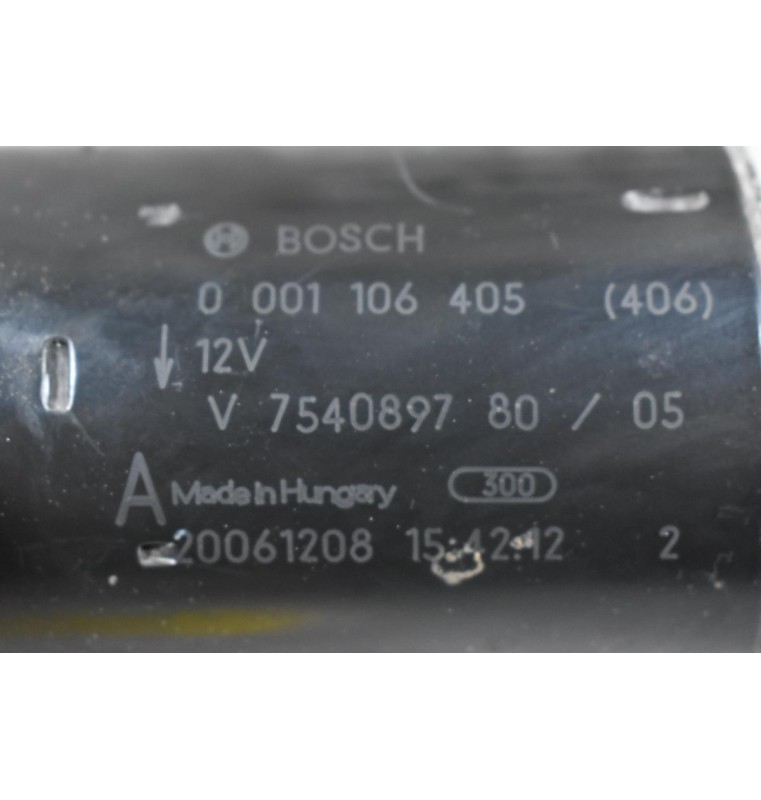 Μίζα Mini Cooper R56 1.6 N12B16A / N14 2006-2013 V754089780 0001106405 (Peugeot 207 / 208 THP - Citroen C4)