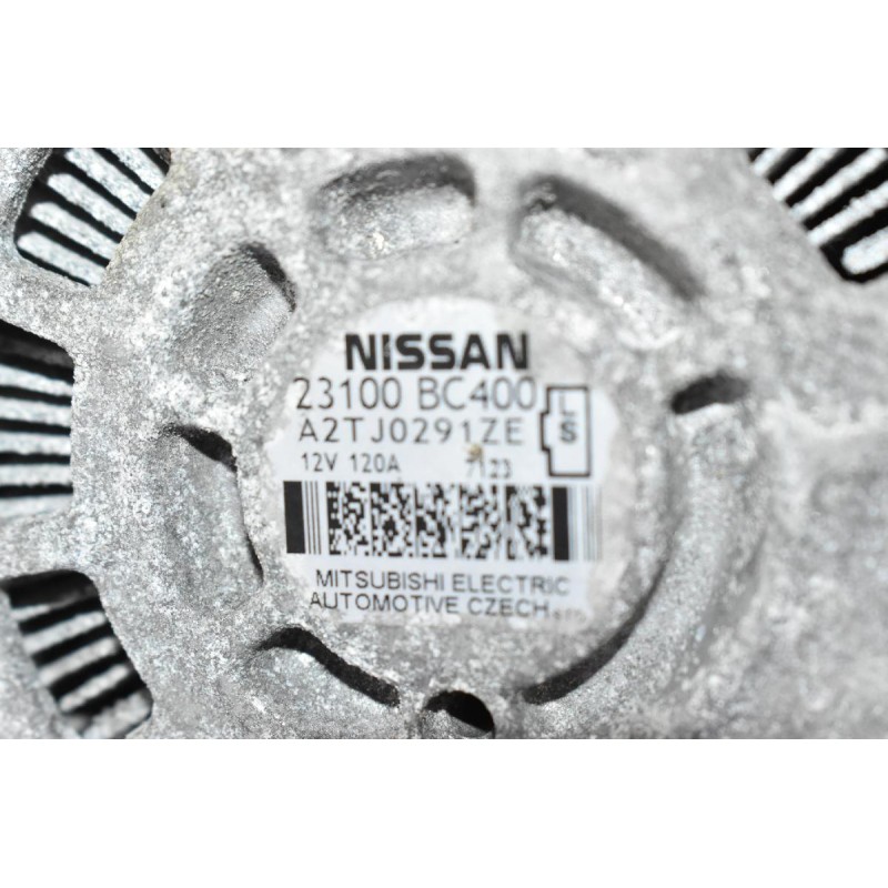 Δυναμός Nissan Qashqai 1.6 HR16 2006-2015 23100BC400 A2TJ0291ZE (Note) (Γνήσιο)