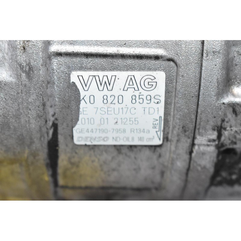 Κομπρεσέρ Aircondition - A/C Volkswagen Golf 1.4 TSI 2005-2015 1K0820859S  447190-7958 (Beetle Polo) (Skoda - Audi - Seat)