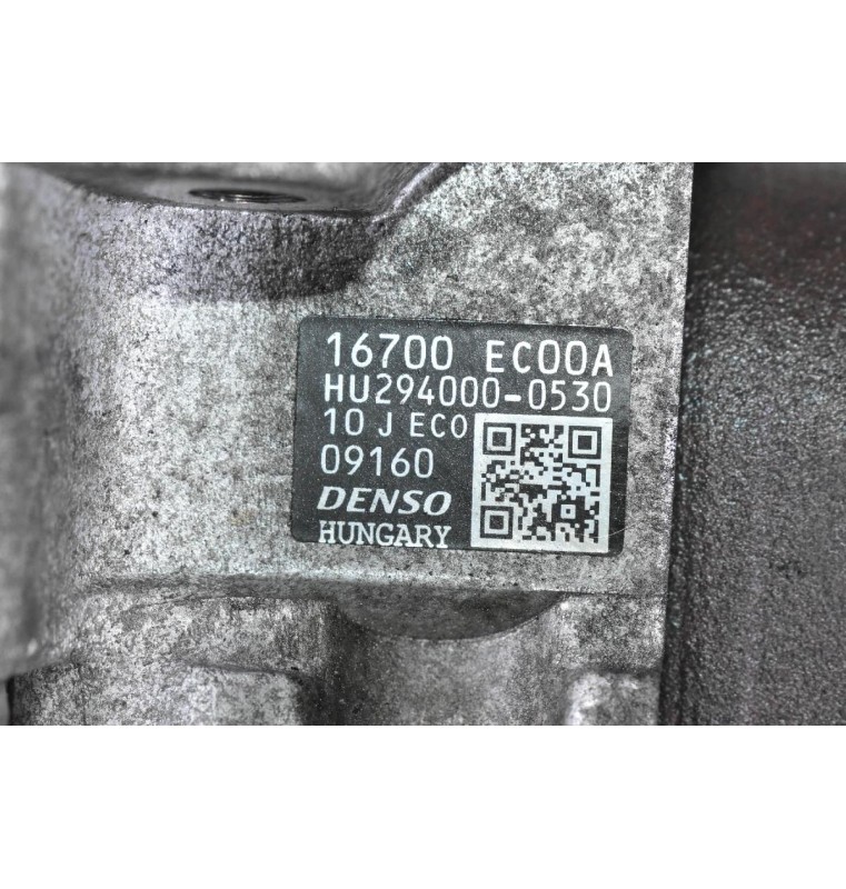 Αντλία Πετρελαίου Nissan Navara D40 2.5cc YD25 E4 2005-2010 16700-EC00A HU294000-0530