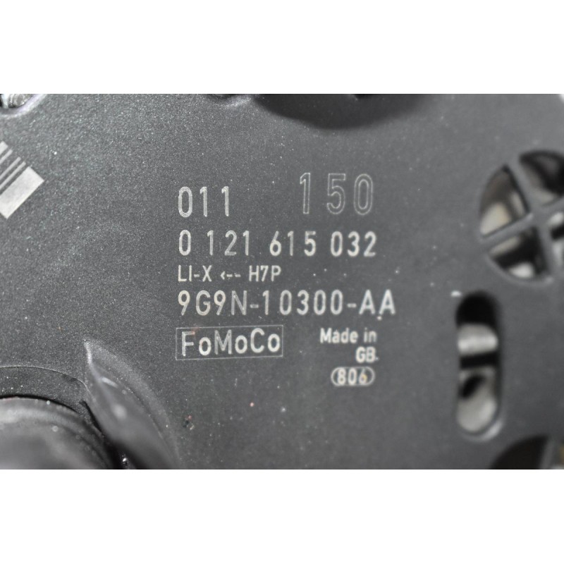 Δυναμός Volvo V70 / V60 / S60 / XC60 2.0t B4204T7 150A 2010-2015 (Γνήσιο) 9G9N-10300-AA 0121615032