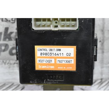 Πλακέτα - Εγκέφαλος Ελέγχου Isuzu D-Max 2002-2012 8980316411 3027-D021