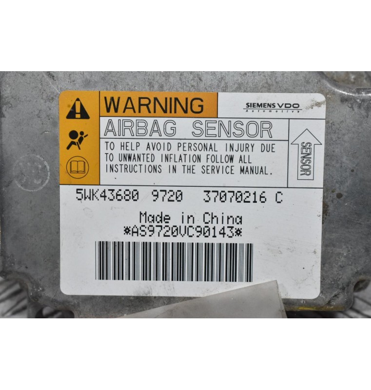 Εγκέφαλος Αερόσακου Isuzu D-Max 2007-2013 SIEMENS 5WK43680