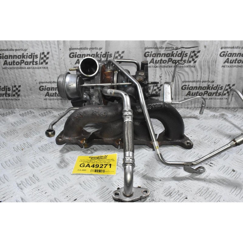 Turbo / Τουρμπίνα - Πολλαπλη Εξαγωγής Volkswagen Golf / Polo / Scirocco 1.4cc TSI BLG BMY 2008-2015 03C145701K 5303970099 K032074DAB42-142 (Seat - Skoda - Audi)