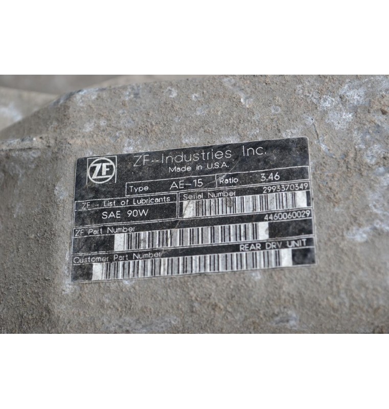 Διαφορικό Πίσω Mercedes-Benz ML 320 2000-2008 (ΒΗΜΑ 3.46 AE-155 ZF) 4460060029 (Σπασμενη βαση)