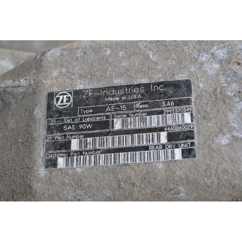 Διαφορικό Πίσω Mercedes-Benz ML 320 2000-2008 (ΒΗΜΑ 3.46 AE-155 ZF) 4460060029 (Σπασμενη βαση)