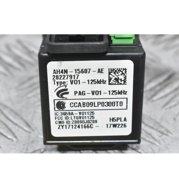 Διακόπτης Τιμονιού / Μίζας Με Κλειδί Volvo V60 2008-2018 AH4N-15607-AE (Πλακέτα Immobilizer)