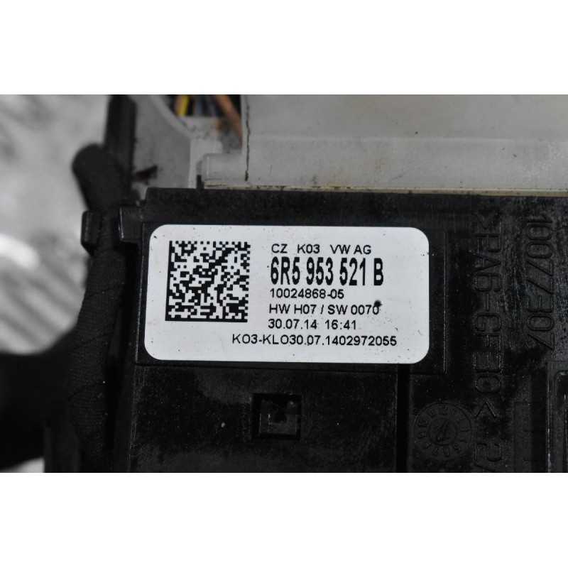 Διακόπτες Υαλοκαθαριστήρων - Φώτων - Φλας Volkswagen Amarok 2010-2020 (Γνήσιο) 6R5953521B 6R0959654 (Φλασιερα - Σερπαντίνα)