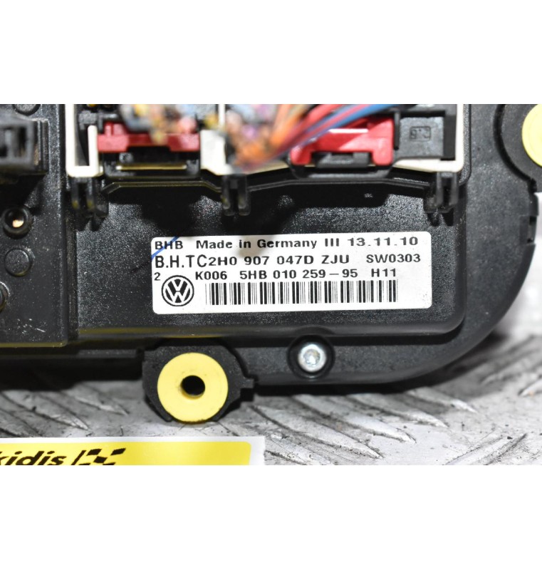 Χειριστήριο Κλιματισμού A/C Volkswagen Amarok / Transporter T5 - T6 2010-2020 (Γνήσιο) 2H0907047D 5HB010259-95