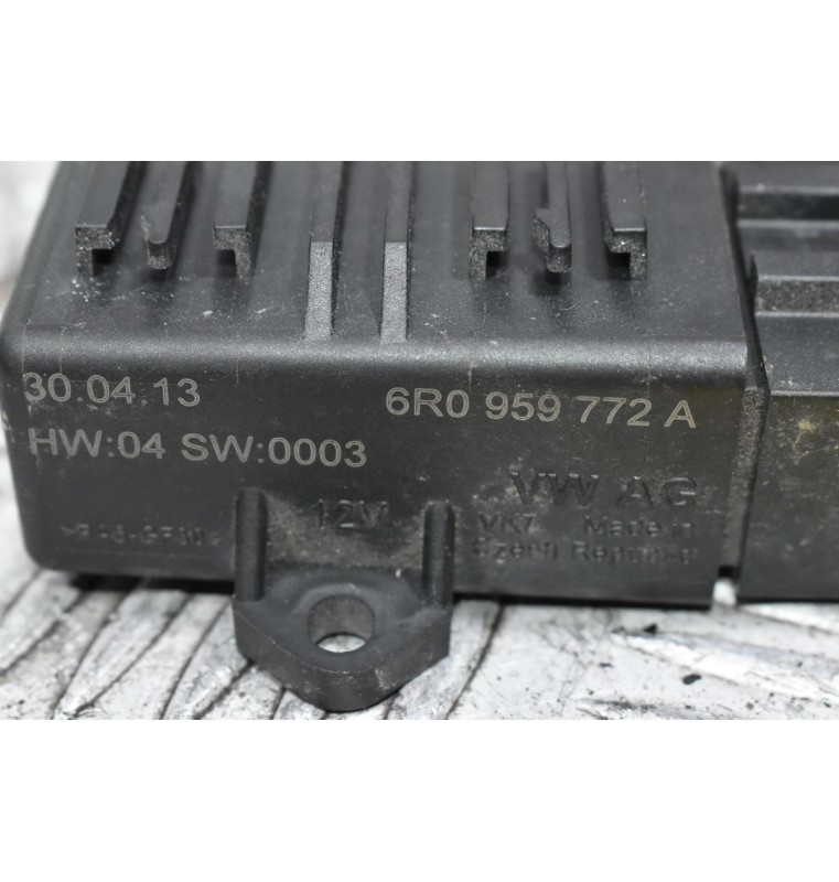 Πλακέτα / Εγκέφαλος Ελέγχου Θερμαινόμενων Καθισμάτων Volkswagen Amarok 2010-2020 6R0959772A (Γνήσια) (Audi Seat Skoda)