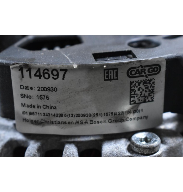 Δυναμό Volkswagen Transporter T5 / T6 2.0 CFC CFCA 2010-2017 (Γνήσια) 114697 (Ιμιτασιον)