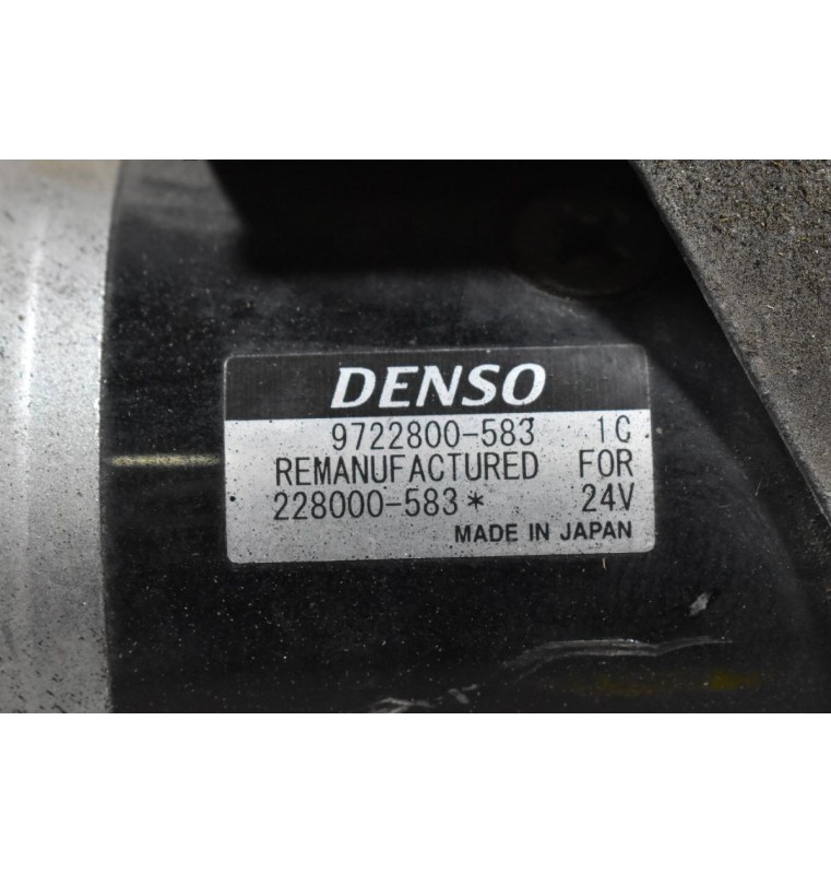 Μίζα Toyota Dyna / Toyoace 4B 3.7 1995-2004 9722800-583 228000-583 (Γνήσια) (24v)