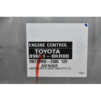 Εγκέφαλος Κινητήρα Toyota Hilux 2005-2015 DENSO 89661-0KR00 RB275900-2380 (Γνήσιος)