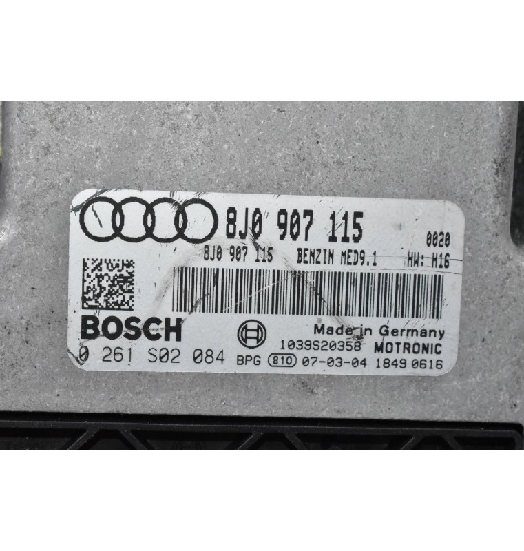 Εγκέφαλος Audi TTS - TT 2.0 TFSI 2005-2011 8J0907115 261S02084 (Volkswagen Golf - Passat - Seat Leon - Skoda Octavia)