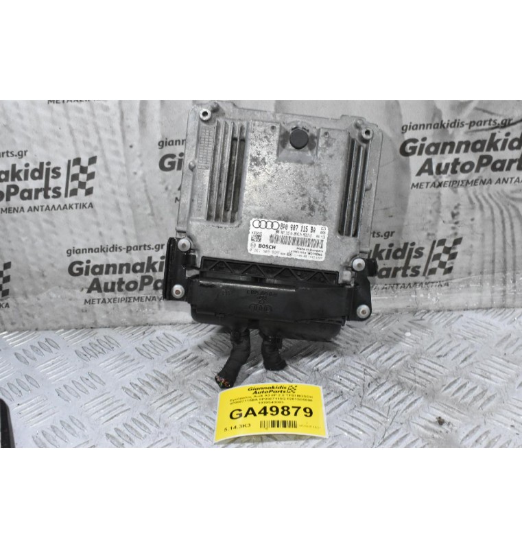 Εγκέφαλος Audi A3 8P 2.0 TFSI BOSCH 8P0907115BA 8P0907115Q 0261S05898 1039S43003