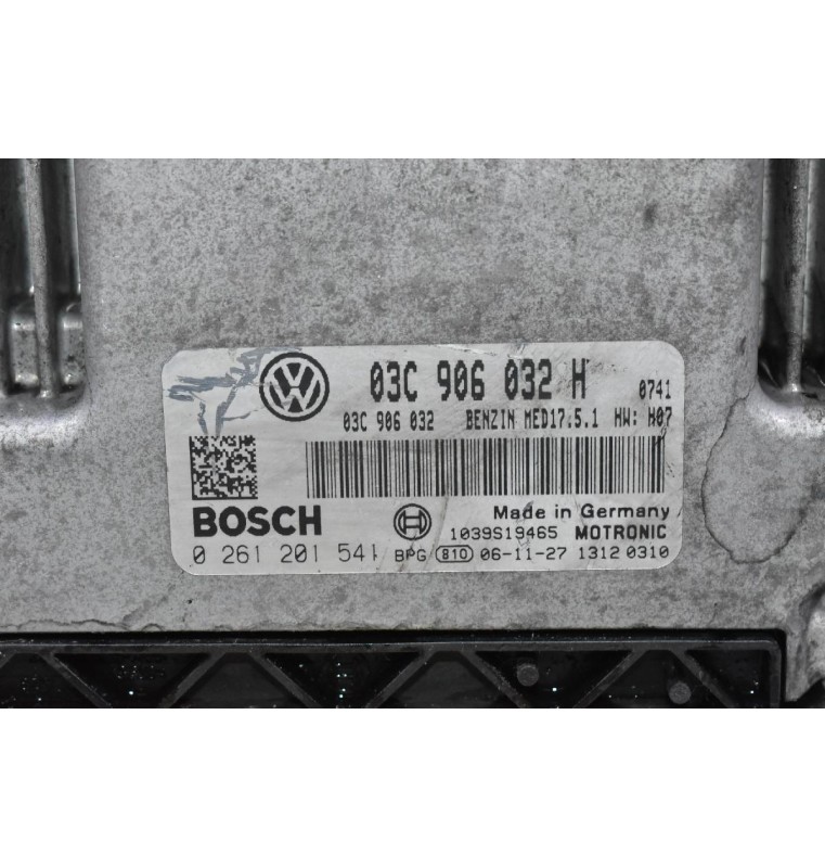 Εγκέφαλος Κινητήρα Volkswagen Golf 1.4 TSI 2004-2008 03C906032H 03C906032 0261201541 17.5.1