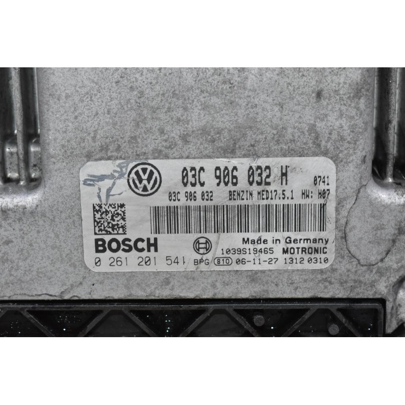 Εγκέφαλος Κινητήρα Volkswagen Golf 1.4 TSI 2004-2008 03C906032H 03C906032 0261201541 17.5.1