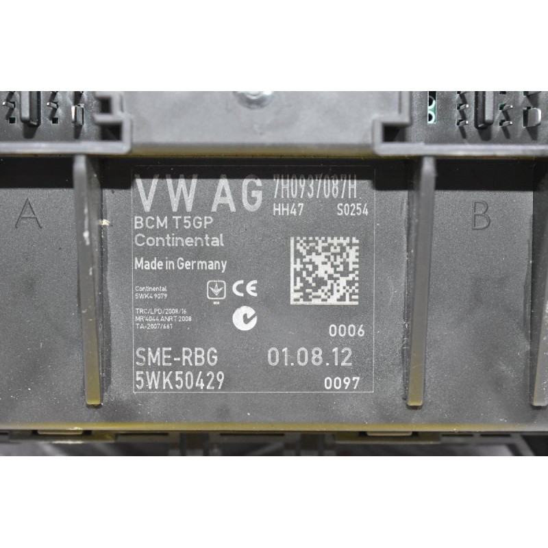 Πλακέτα Ανεσης Volkswagen Transporter Τ5 / T6 2003-2019 7H0937087H 5WK49079 (Γνήσιο)