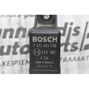 Ρελέ Προθερμαντήρων Volkswagen Amarok / Golf / Caddy 2003-2020 0281003038 (Seat Audi Skoda) (Γνήσιο)