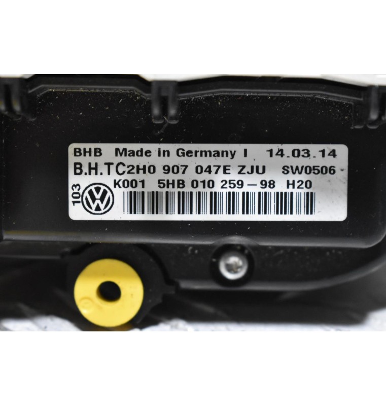 Χειριστήριο Κλιματισμού A/C Volkswagen Amarok / Transporter T5 - T6 2010-2020 2H0907047E 5HB010259-98