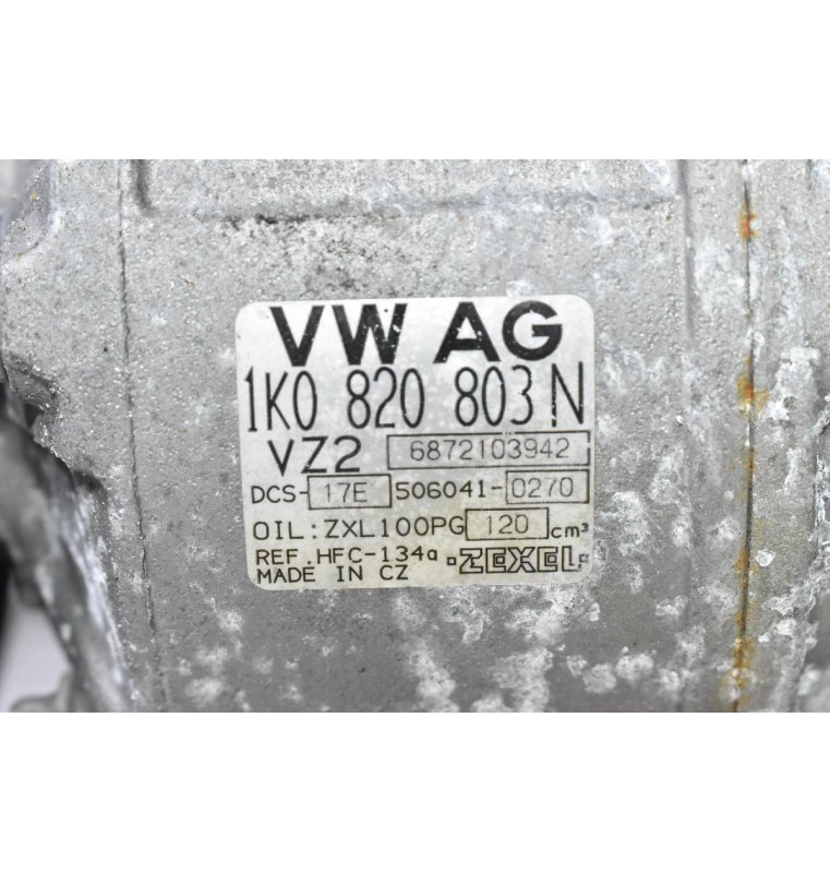 Κομπρεσέρ Aircondition - A/C Κλιματισμός Volkswagen Golf 2008-2015 ZEXEL 1K0820803N (Γνήσιο) (Seat leon / Toledo) (Audi / Skoda)