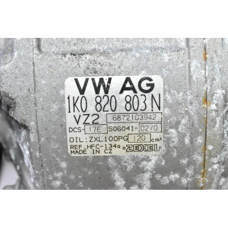 Κομπρεσέρ Aircondition - A/C Κλιματισμός Volkswagen Golf 2008-2015 ZEXEL 1K0820803N (Γνήσιο) (Seat leon / Toledo) (Audi / Skoda)