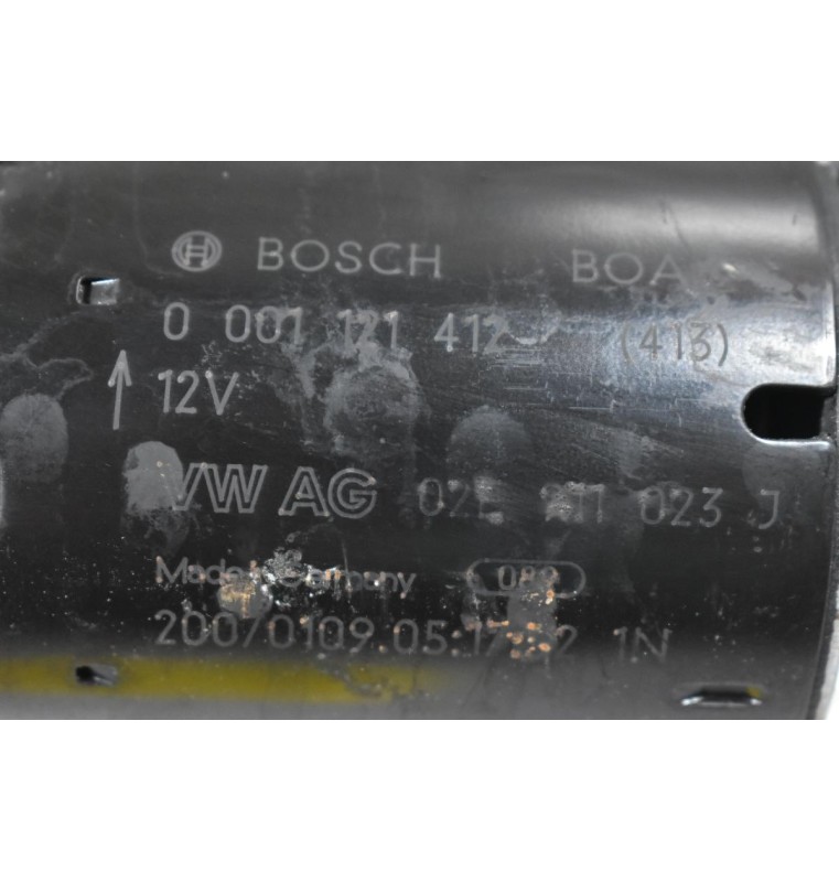 Μίζα Volkswagen Golf Jetta Passat Eos Scirocco 1.4 2.0 3.2 TSI TFSI 2004-2012 0001121412 02E911023J (Γνήσια) (Audi A3 TT TTS Seat Leon Skoda Octavia) BPY CCTA CBFA AXX BWA CCZ BMY CDMA CAV CBPA BLS