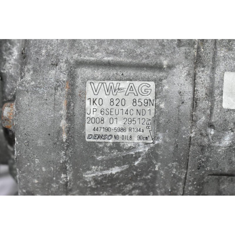 Κομπρεσέρ Aircondition Volkswagen Golf IV 1.4 TSI BMY 2008-2013 DENSO 1K0820859N GE447190-5986 (Seat Audi Skoda)