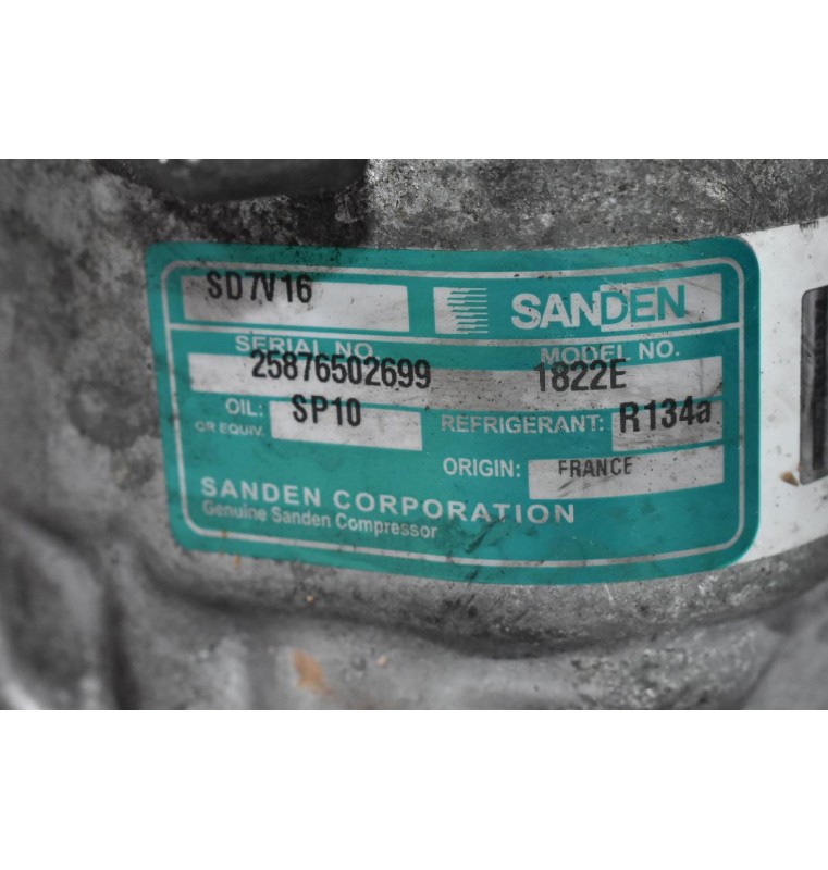 Κομπρεσέρ Aircondition Fiat Ducato 2.3cc Multijet F1AE 2002-2015 SD7V16 (Γνήσιο) (Iveco Daily) (Citroen / Peugeot)