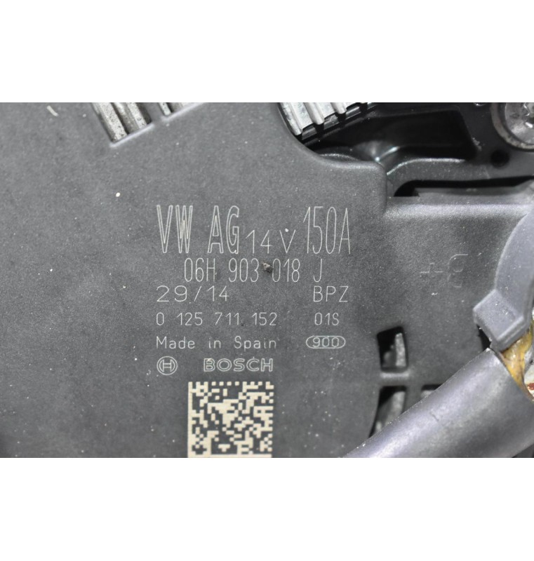 Δυναμό Audi S4 A4 RS4 A5 Q5 2008-2020 06H903016J 0125711152 150A (Γνήσιο) (Seat Skoda Volkswagen)