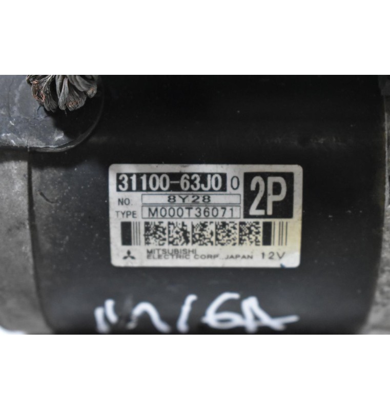 Μίζα Suzuki Swift SX4 Jimny Liana Wagon R+ Ignis 1.6 1.5 1.3 M16A M13A M15A 2006-2014 (Γνήσια) 31100-63J00 M000T36071 (Fiat Sedici Opel Agila)