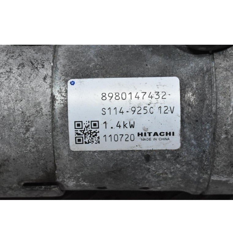 Μίζα Opel Astra 1.7 CDTI A17DTR / A17DTS 2005-2015 8980147432