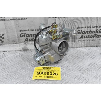 Καρμπυρατέρ Suzuki Samurai LJ80 -Carry F8A 0.8cc 1977-1985 13200-79250 (Καινούργιο) (Βίδα-Βίδα 60mm) (Διαμ.Πεταλ. 30mm)