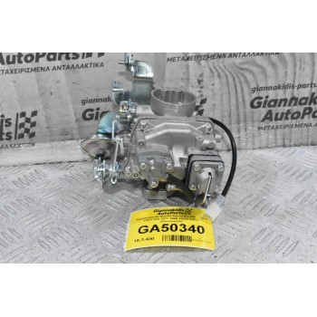 Καρμπυρατέρ Suzuki Samurai LJ80 -Carry F10A 0.8cc 1977-1985 13200-85231 (Καινούργιο) (Βίδα-Βίδα 70mm) (Διαμ.Πεταλ. 32mm)