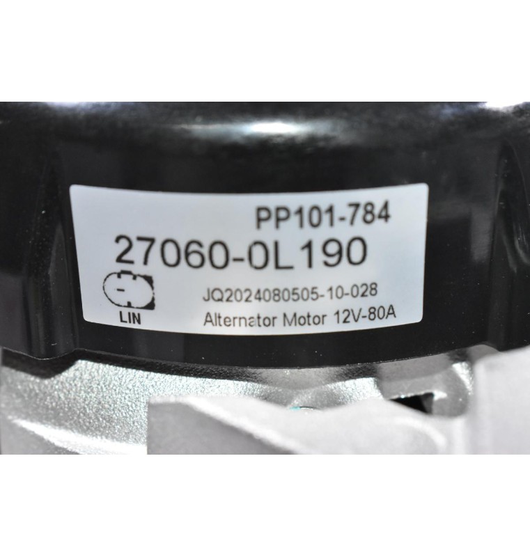 Δυναμό Toyota Hilux Revo 2.4 2GD & 2.8 1GD 80A 12V 7PK 2015-2022 27060-0L190 (Καινούριο)