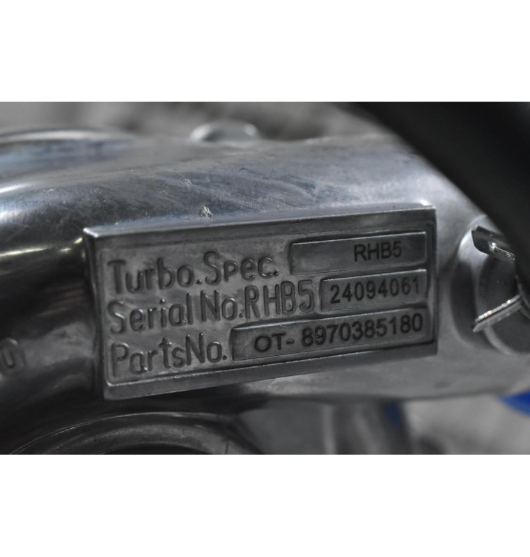 Turbo/Τουρμπίνα Isuzu Campo 2.5 4JA1 / 3.1 4JG2 1990-2001 8970385180 (Χωρίς Intercooler) (Καινούργια)