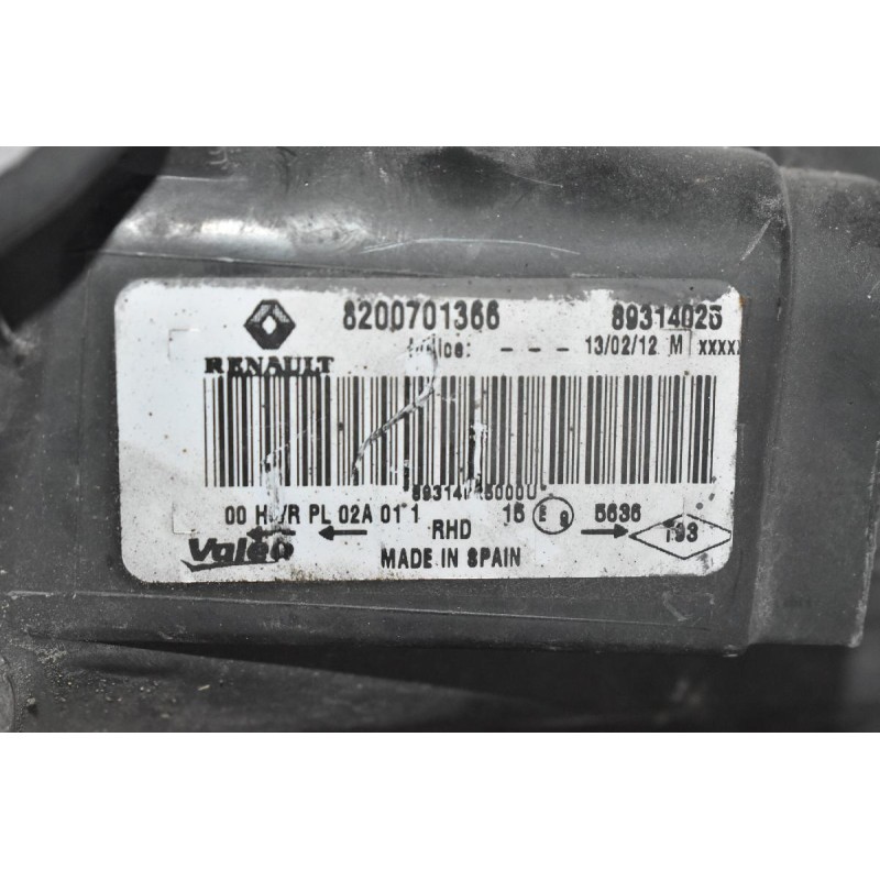 Φανάρι Εμπρός Δεξί Renault Trafic 2007-2014 8200701366 (Opel Vivaro) (Nissan Primastar) (Γνήσιο)