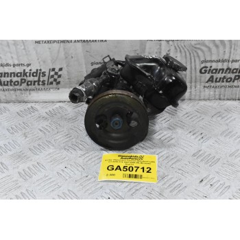 Αντλία Υδραυλικού Τιμονιού Mitsubishi L200 2.5 4D56 K74 1997-2005 (Με Μεταλικό Δοχείο)