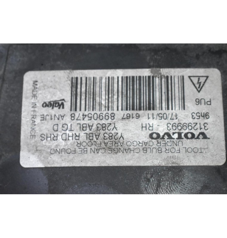 Φανάρι Εμπρός Δεξιά Volvo S60 2010-2014 31299993 89905478 (Γνήσιο) Xenon