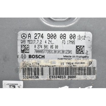 Εγκέφαλος Mercedes-Benz C180 W204 W212 W205 C204 1.6cc 274910 2007-2020 (Γνήσιος) A2749000800 A2749010600 0261S08785
