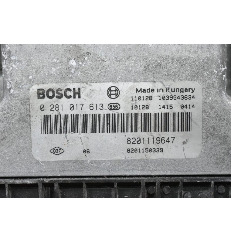 Εγκέφαλος Renault Laguna 2.0 2009-2015 8201119647 1039S43634 0281017613